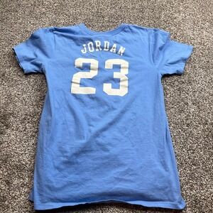 Nike‎ Jordan 23 Athletic Cut Tee T Shirt Blue Youth Small